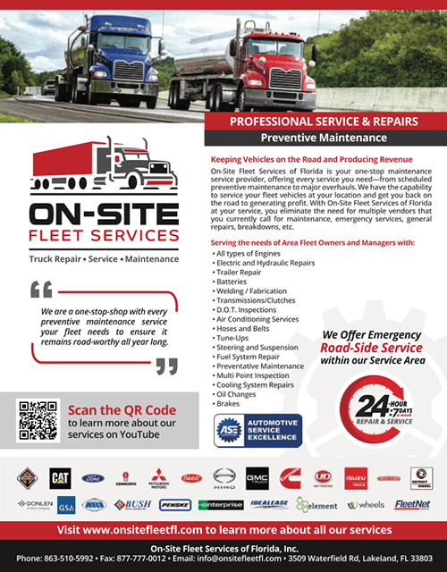 Heavy Duty Truck Repair & Service - On-Site Fleet Services 24/7 Truck ...